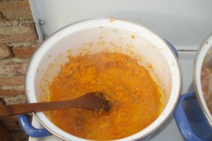 Garnitura simpla de Cuscus cu legume
