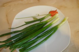Salata cu ceapa verde si marar