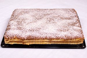 Foi cu bicarbonat de amoniu(saligar) si crema de ciocolata
