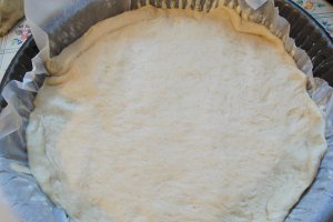 Placinta cu branza dulce "Floarea soarelui"