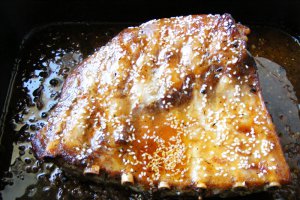 Coaste de porc dulci picante