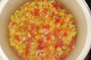 Ciorba de legume cu galuste