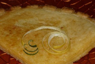 Tarta cu crema de lime si lamaie