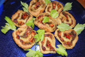 Spirale cu pesto si pui