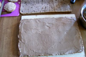 Tort pt copii cu doua feluri de ciocolata