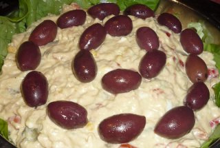 Salata de ton cu maioneza