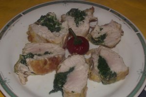 Piept de pui umplut