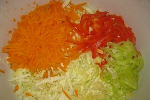 Salata de varza cu sos de iaurt