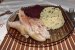 Rasol de porc cu garnitura de cus-cus si salata de sfecla-6
