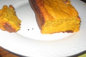 Chec cu dovleac si nuca de cocos