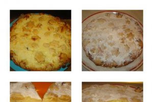 Placinta cu crema de branza si smantana