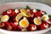 Salata cu rucola,mozzarella,sfecla rosie si rodie-5