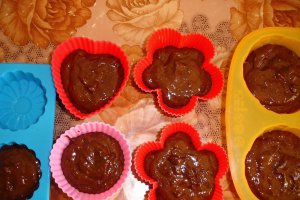 Cupcakes cu ciocolata si ghimbir