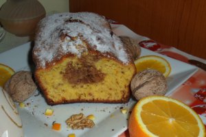 Chec cu portocale si nuci