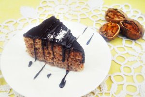 Chec cu fructe si nuci de post