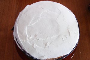 Tort cu frisca si mure