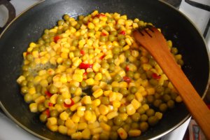 Pui la gratar cu mix mexican