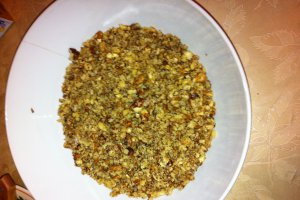 Prajitura Oana, cu crema caramel si nuca