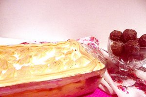 Desert cu cannelloni şi brânza de vaci