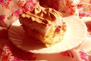 Desert cu cannelloni şi brânza de vaci