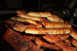 Saratele cu ketchup si busuioc