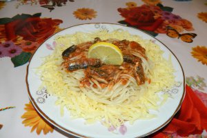 Spaghete cu sardine
