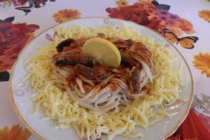Spaghete cu sardine