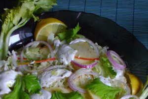 Salata de telina Apio si mere
