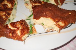 Omleta in crusta de malai