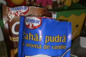 Briose cu bucati de ciocolata