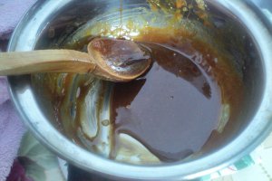 Clatite cu menta, ciocolata si caramel
