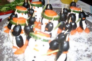 Aperitive festive -Pinguini si Oameni de zapada
