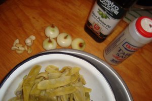 Fasole pastai cu marar si usturoi