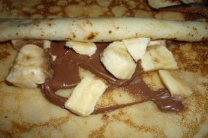 Clatite cu iaurt si Nutella