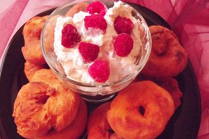 Gogoşele cu mascarpone