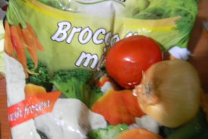 Orez cu brocoli si conopida