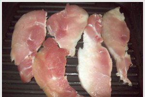 Salata cu cotlet de porc