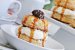 Prajiturele cu foietaj, crema de vanilie si topping de dulceata de nuci verzi cu scortisoara-1