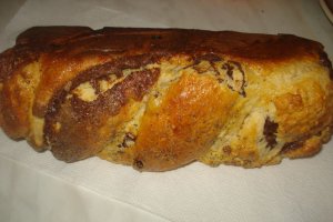 Cozonac floare cu mac si rahat