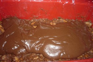 Chec de biscuiti cu ciocolata