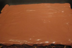 Prajitura cu visine si crema de ciocolata