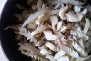 Ciuperci pleurotus garnitura