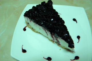 Cheesecake cu fructe de padure