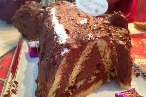 Buche de Noel (tort ptr Craciun)