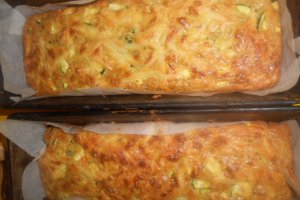 Chec cu somon si zucchini