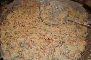 Salata cu carne de gasca