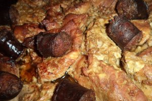 Pulpa marinata la cuptor