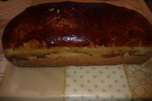 Cozonac cu nuca si rahat