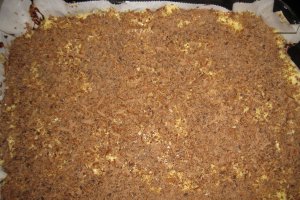 Prajitura cu nuca de cocos si crema de vanilie