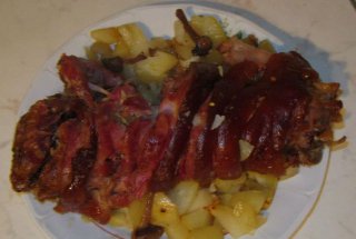 Rasol de porc cu cartofi